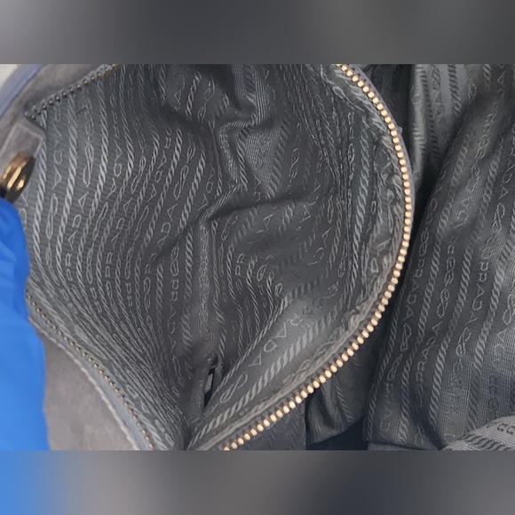 Prada leather sage/eggplant color - Picture 11 of 14